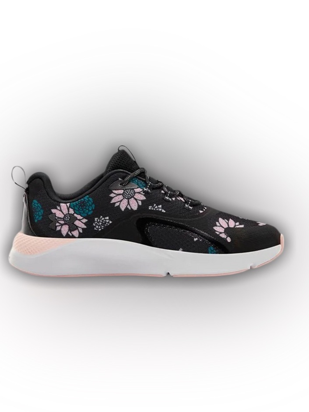 Under Armour Women's Charged RC
"Floral Print" sneakers black size 8.5